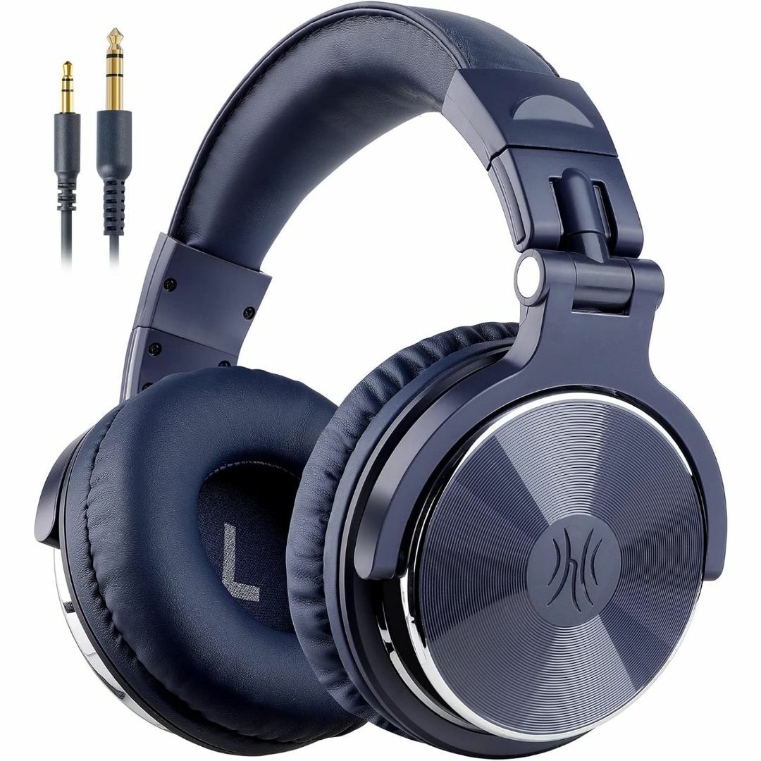 OneOdio モニターヘッドホン 有線 DJヘッドフォン スタジオレコーディン