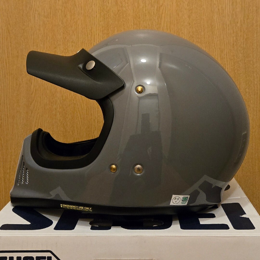 Lサイズ】SHOEI EX-ZERO バサルトグレー + バイザー Lサイズ】SHOEI EX-ZERO バサルトグレー + バイザー