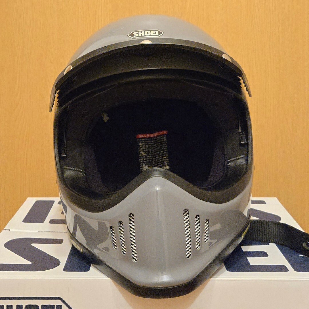 Lサイズ】SHOEI EX-ZERO バサルトグレー + バイザー Lサイズ】SHOEI EX-ZERO バサルトグレー + バイザー