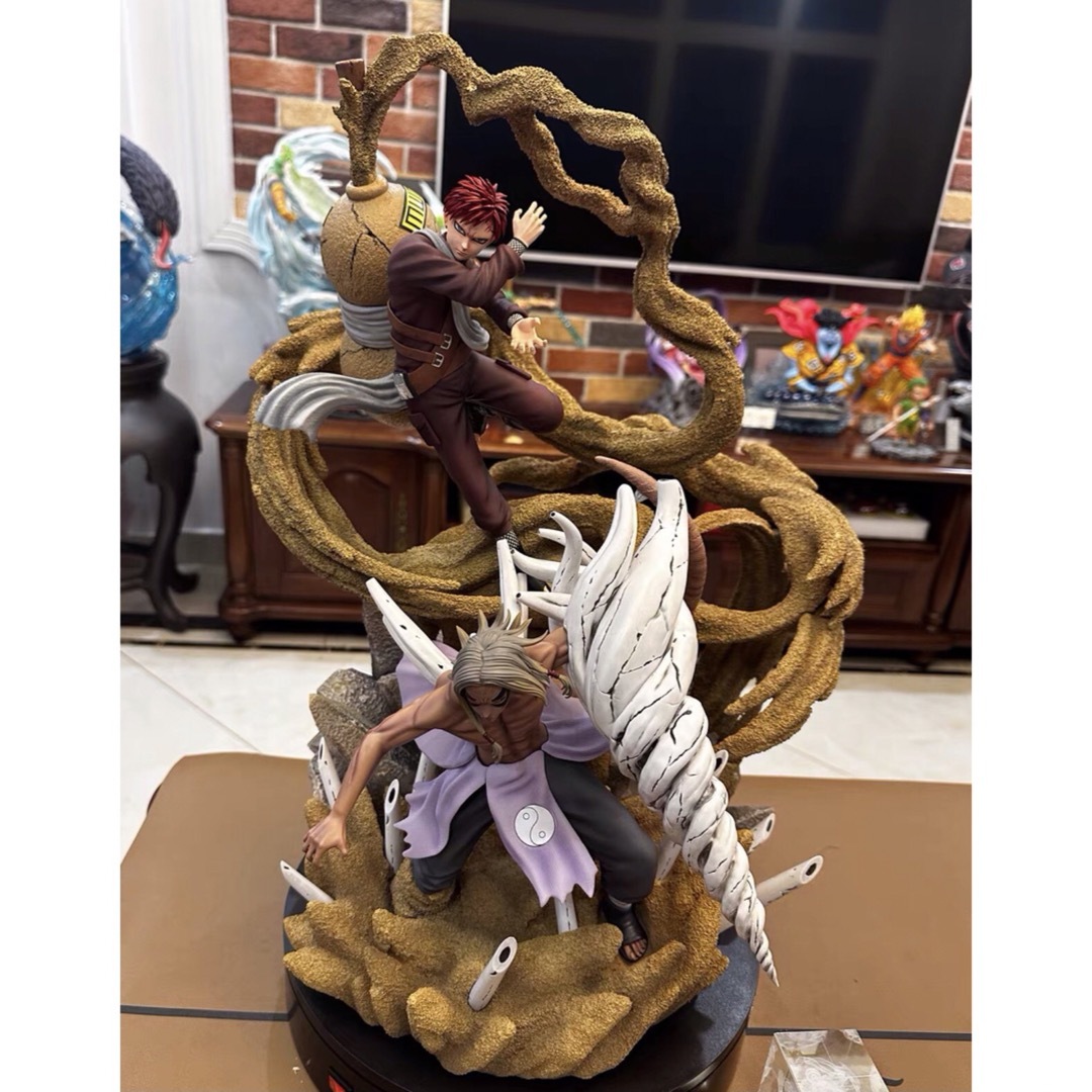 ナルト NARUTO ガアラ& キミマロ フィギュア ガレージキット GK ナルト NARUTO ガアラ& キミマロ フィギュア ガレージキット GK