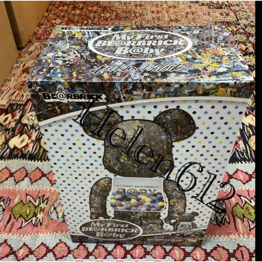 BE@RBRICK Jackson Pollock いろ #SP 1000% BE@RBRICK Jackson Pollock いろ #SP 1000%