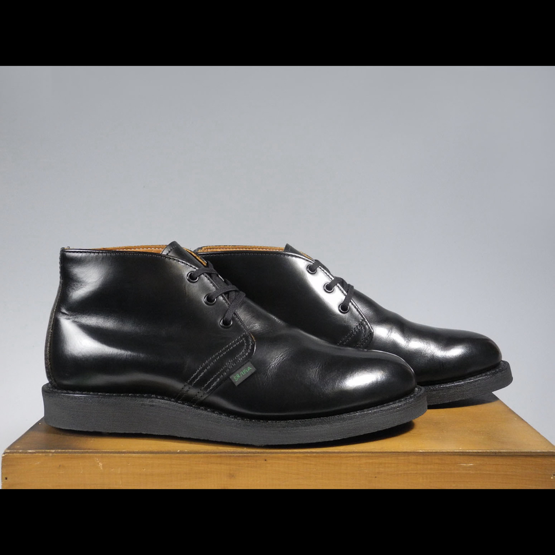 廃盤 REDWING ポストマン チャッカ9196 black 襲っ postman 廃盤 REDWING ポストマン チャッカ9196 black 襲っ postman