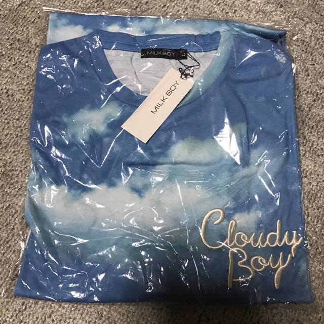 レディース即購入OK MILKBOY CLOUDY BOY TシャツLサイズ 新品