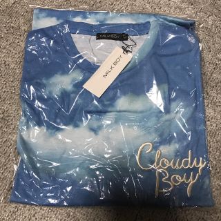 ミルクボーイ(MILKBOY)の即購入OK MILKBOY CLOUDY BOY TシャツLサイズ 新品(Tシャツ(半袖/袖なし))