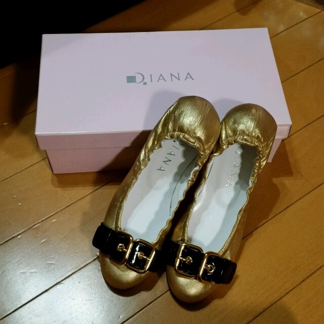 DIANA(ダイアナ)のDIANA ローヒール　新品未使用 レディースの靴/シューズ(ハイヒール/パンプス)の商品写真