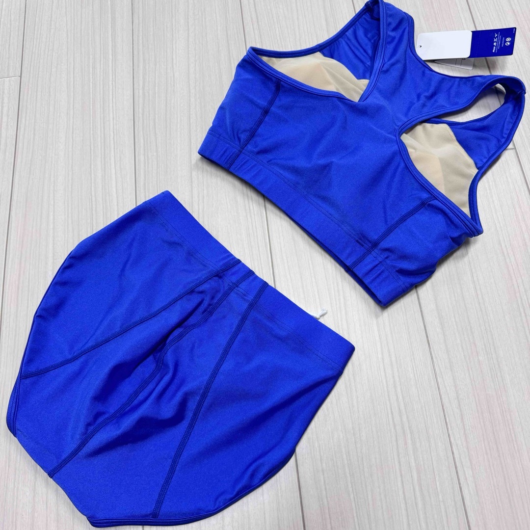 MIZUNO - ミズノ 女子陸上ユニフォーム上下 XLサイズ ブルー単色 MIZUNO - ミズノ 女子陸上ユニフォーム上下 XLサイズ ブルー単色