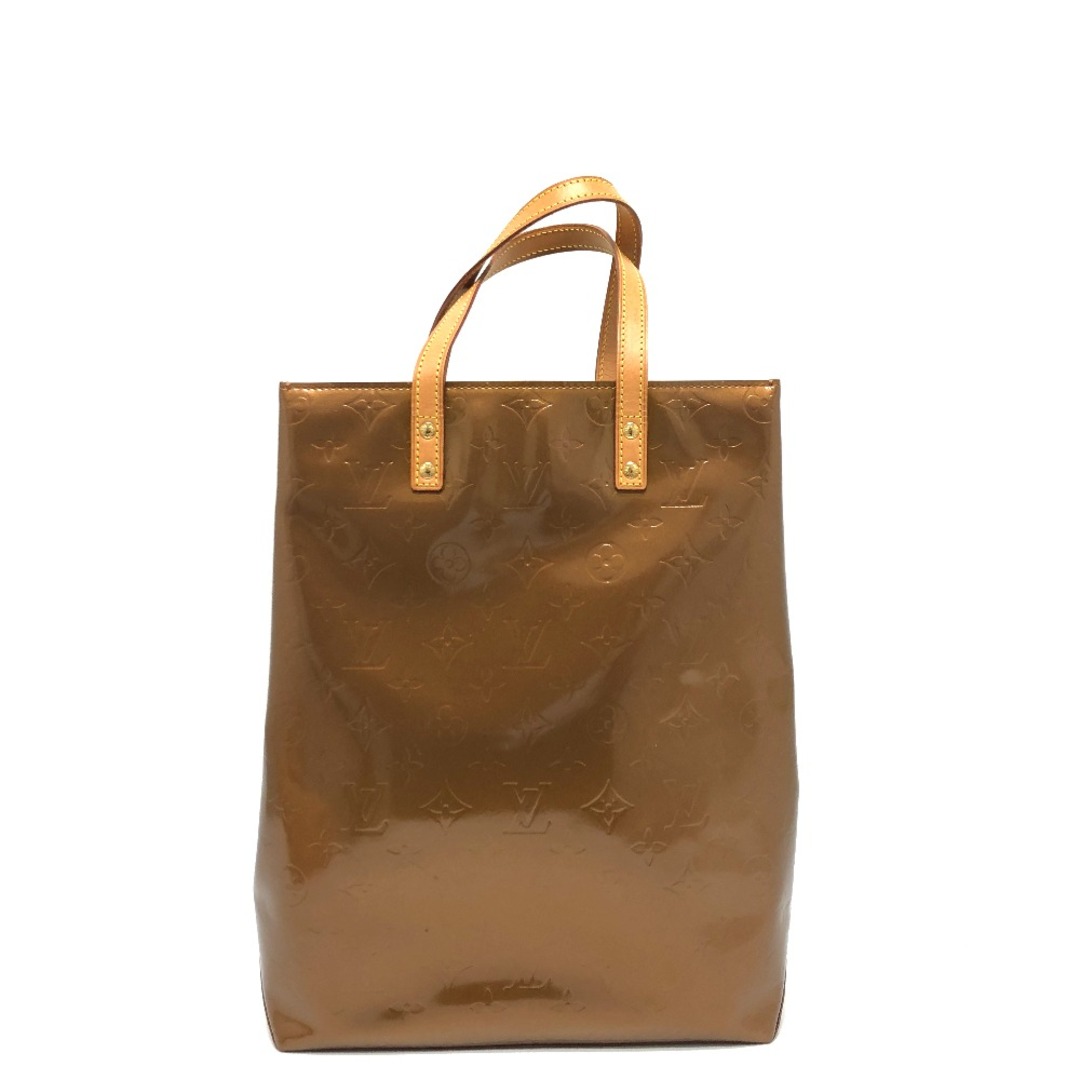 LOUIS VUITTON - ルイヴィトン LOUIS VUITTON リードMM M91143  モノグラムヴェルニ カバン バッグ ハンドバッグ トートバッグ モノグラムヴェルニ ブロンズ ブラウン