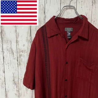 CRAZY HORSE アメリカ古着 アロハハワイアン総柄半袖シャツメンズ(シャツ)