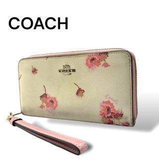 コーチ(COACH)のCOACH コーチ　長財布　ラウンドファスナー　レザー　G516(財布)