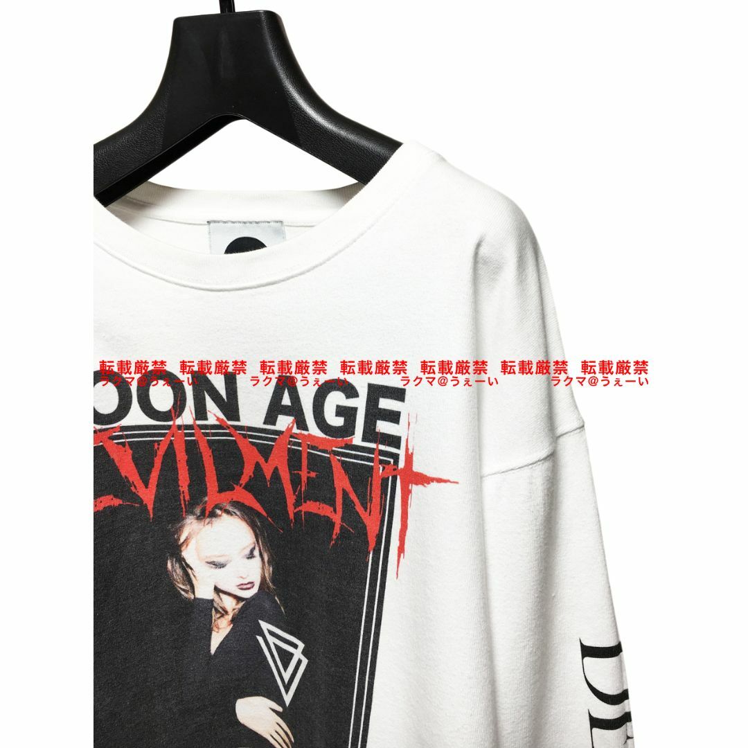 新品未使用 Moonage Devilment GA10周年記念 ロンT WHT 新品未使用 Moonage Devilment GA10周年記念 ロンT WHT