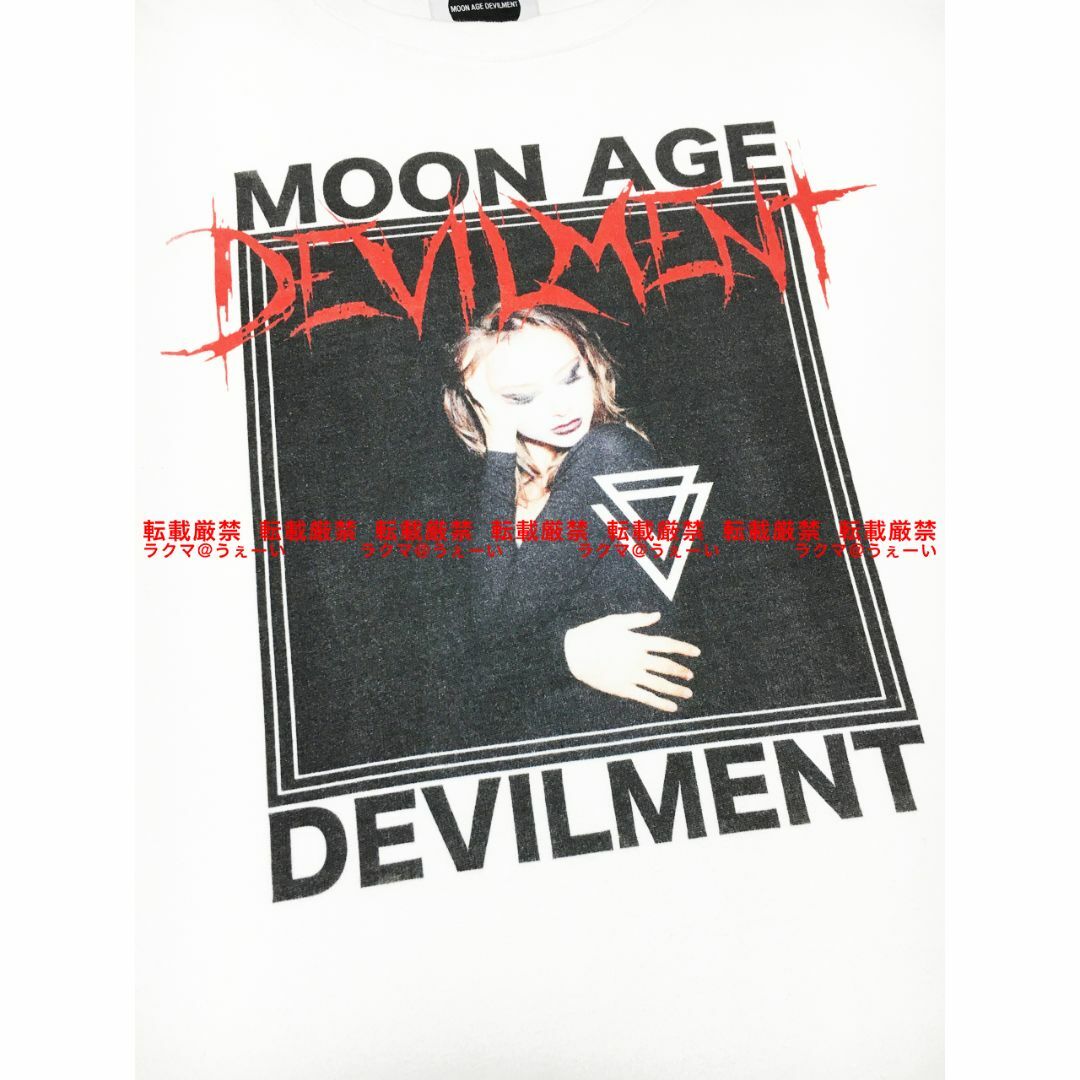 新品未使用 Moonage Devilment GA10周年記念 ロンT WHT 新品未使用 Moonage Devilment GA10周年記念 ロンT WHT