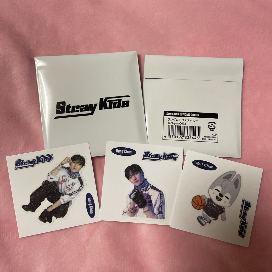 Stray Kids(ストレイキッズ)のstray kids スキズ デコステッカー バンチャン ウルフチャン JYP エンタメ/ホビーのタレントグッズ(アイドルグッズ)の商品写真