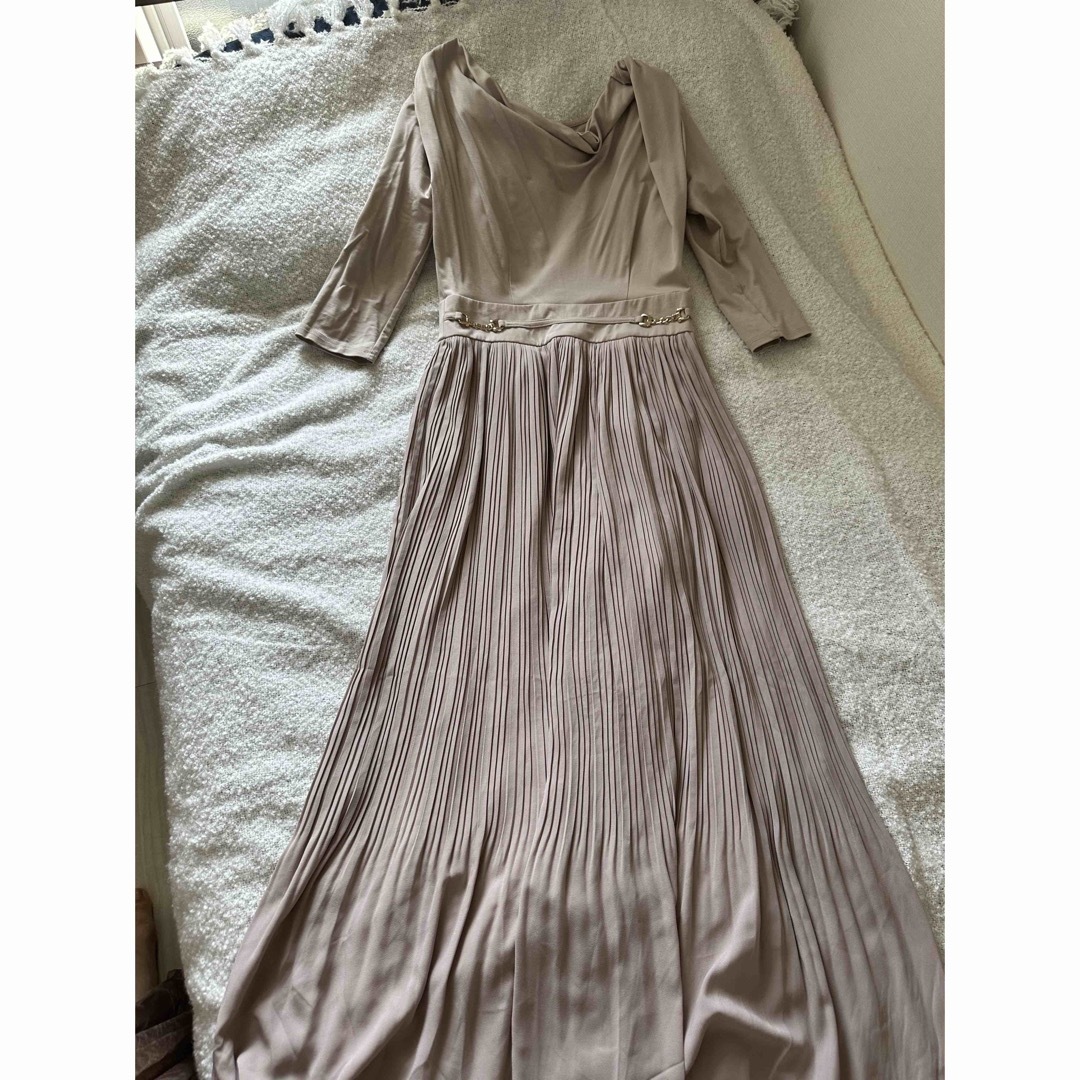 Her lip to - 【中古】Perugia Drape Neck Pleated Dressの通販 Her lip to - 【中古】Perugia Drape Neck Pleated Dressの通販