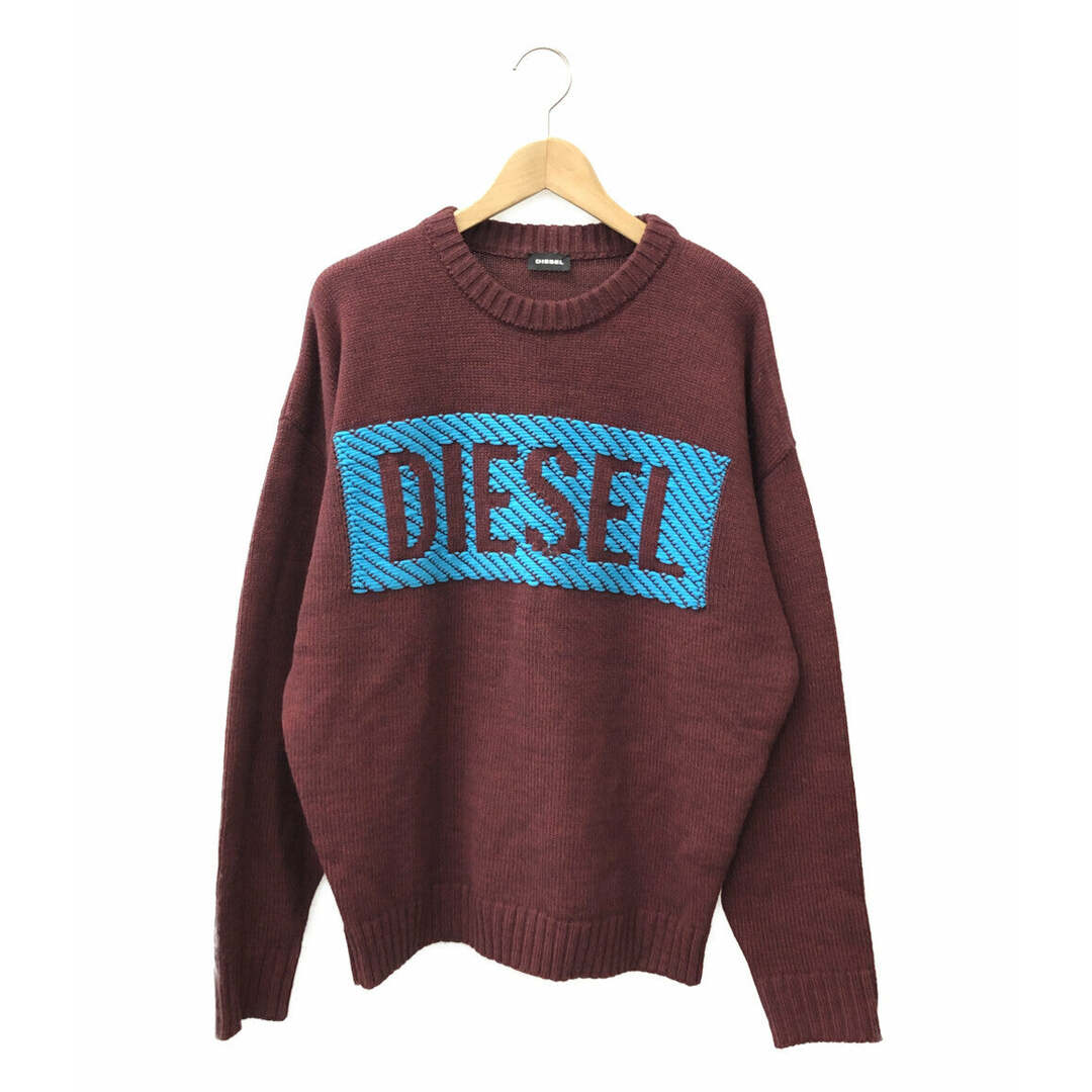 DIESEL - ディーゼル DIESEL 長袖ニット セーター メンズ Lの DIESEL - ディーゼル DIESEL 長袖ニット セーター メンズ Lの