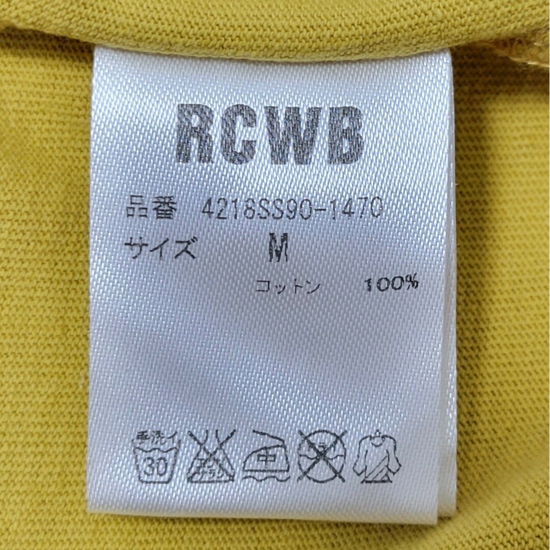 RODEO CROWNS WIDE BOWL(ロデオクラウンズワイドボウル)の【新品未使用】ロデオクラウンズ 半袖Tシャツ 【M】 メンズのトップス(Tシャツ/カットソー(半袖/袖なし))の商品写真