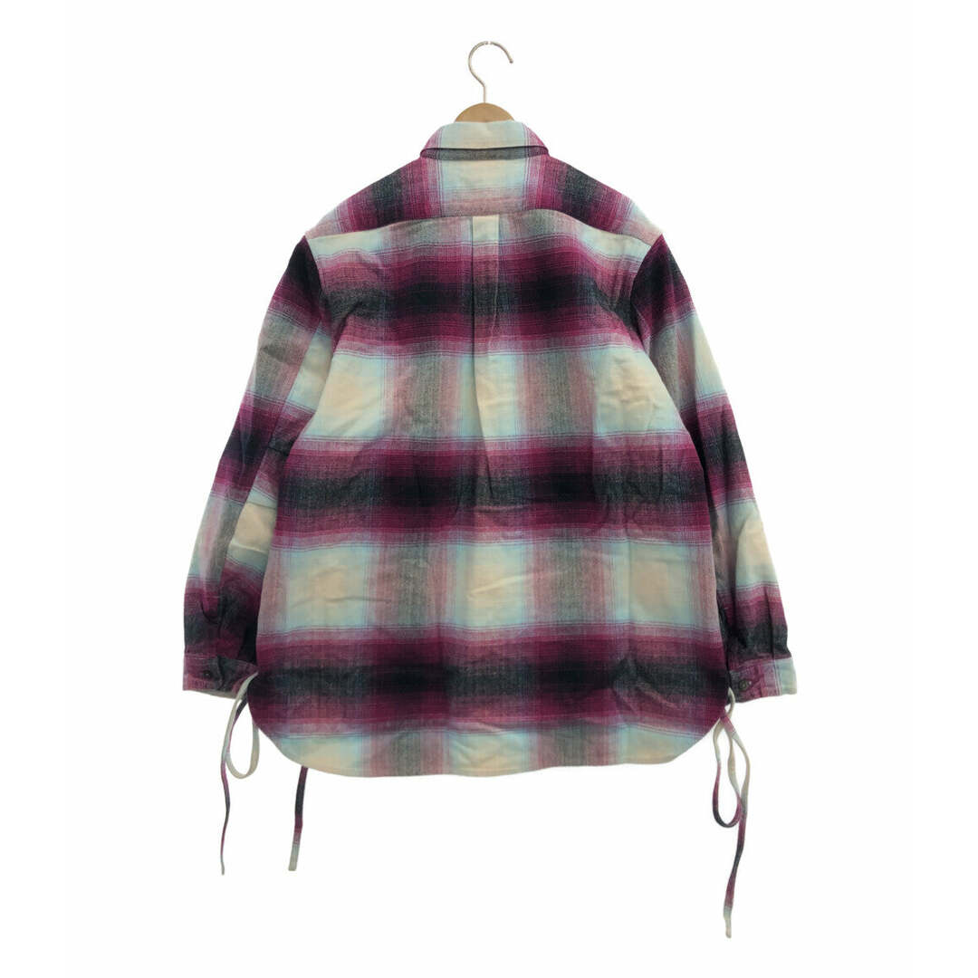 SUGARHILL 長袖シャツ ジャケット オンブレチェック メンズ 2の SUGARHILL 長袖シャツ ジャケット オンブレチェック メンズ 2の