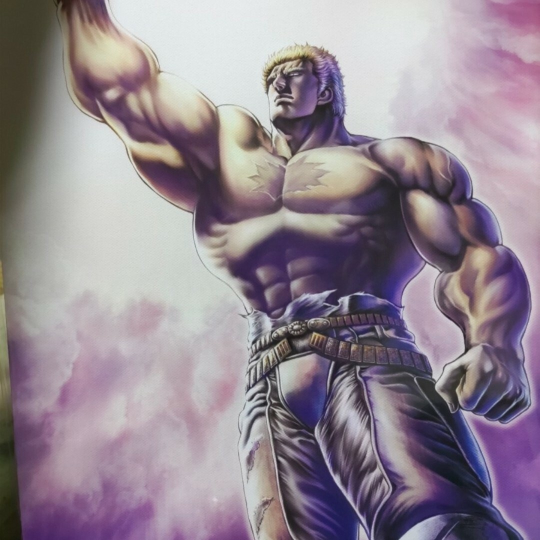 北斗の拳 大原画展 巨星落つ!! P6 キャラファンボード A ラオウ 北斗の拳 大原画展 巨星落つ!! P6 キャラファンボード A ラオウ
