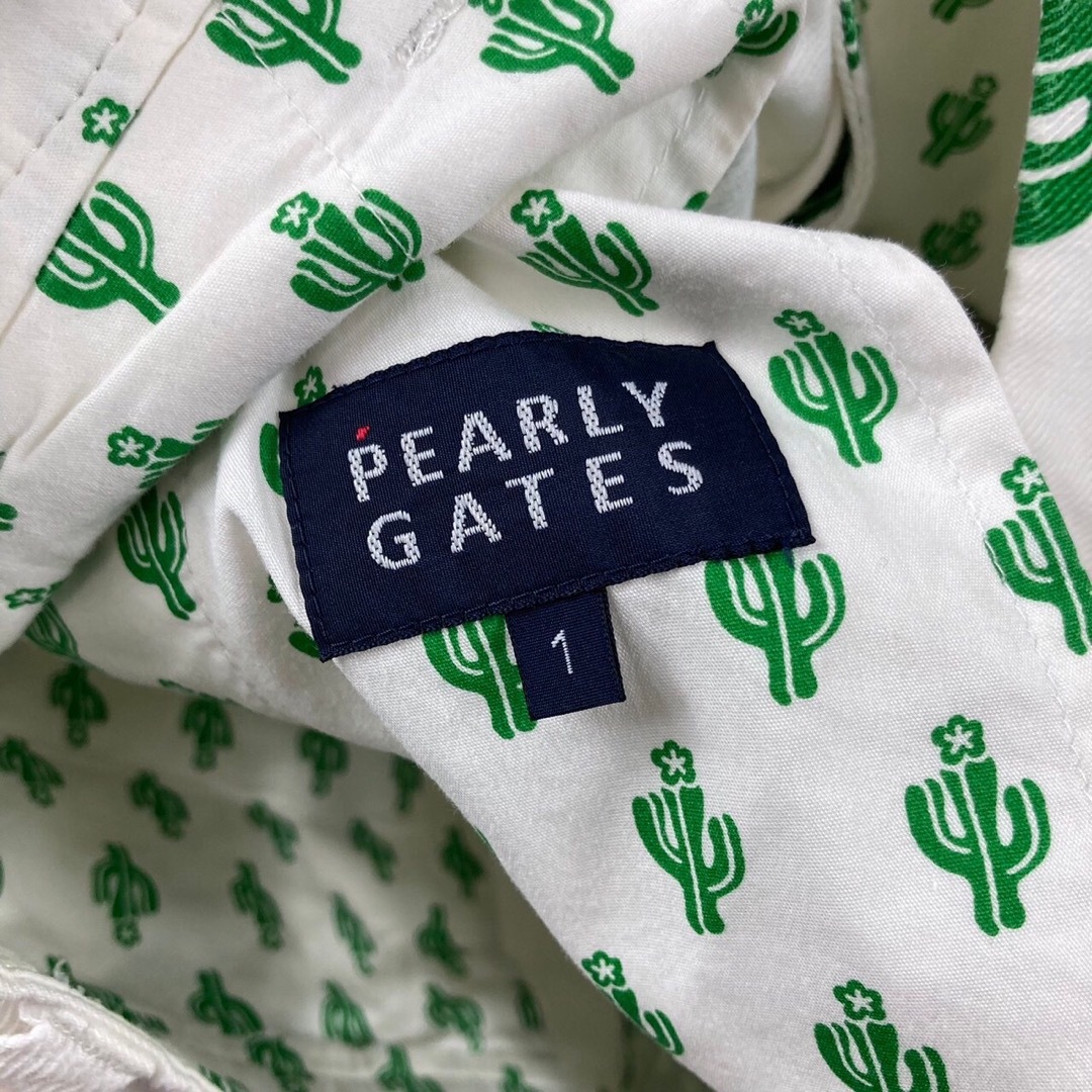 PEARLY GATES - PEARLY GATESパーリーゲイツ サボテン柄ショート PEARLY GATES - PEARLY GATESパーリーゲイツ サボテン柄ショート