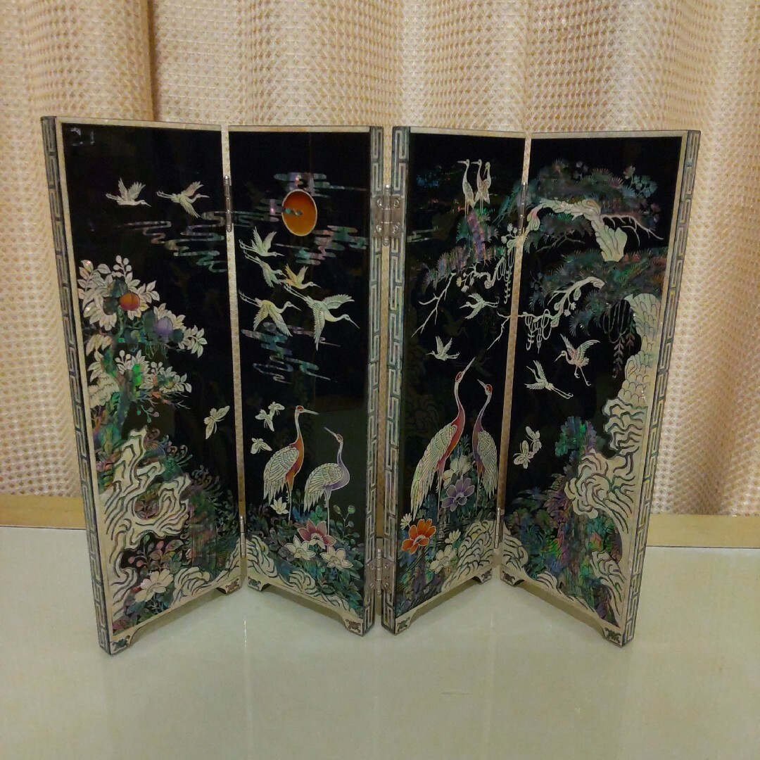 韓国 螺鈿細工 屏風の通販 by ビックさん's shop|ラクマ 韓国 螺鈿細工 屏風の通販 by ビックさん's shop|ラクマ