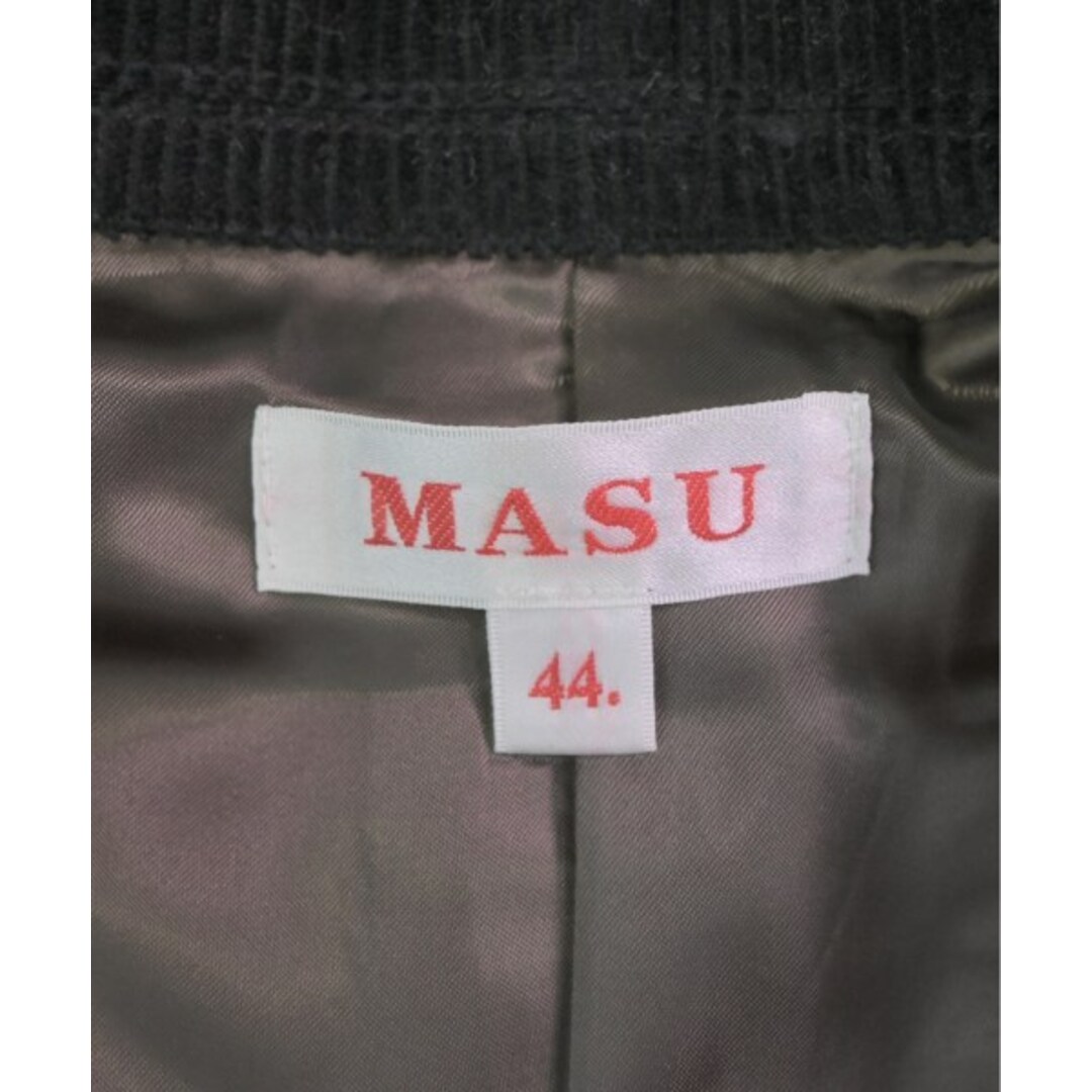 MASU エムエーエスユー テーラードジャケット 44(S位) 黒x黄(花 MASU エムエーエスユー テーラードジャケット 44(S位) 黒x黄(花