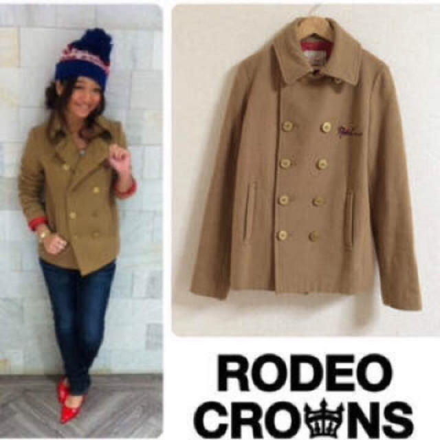 RODEO CROWNS(ロデオクラウンズ)のロデオ♡Pコート 処分価格 レディースのジャケット/アウター(ピーコート)の商品写真