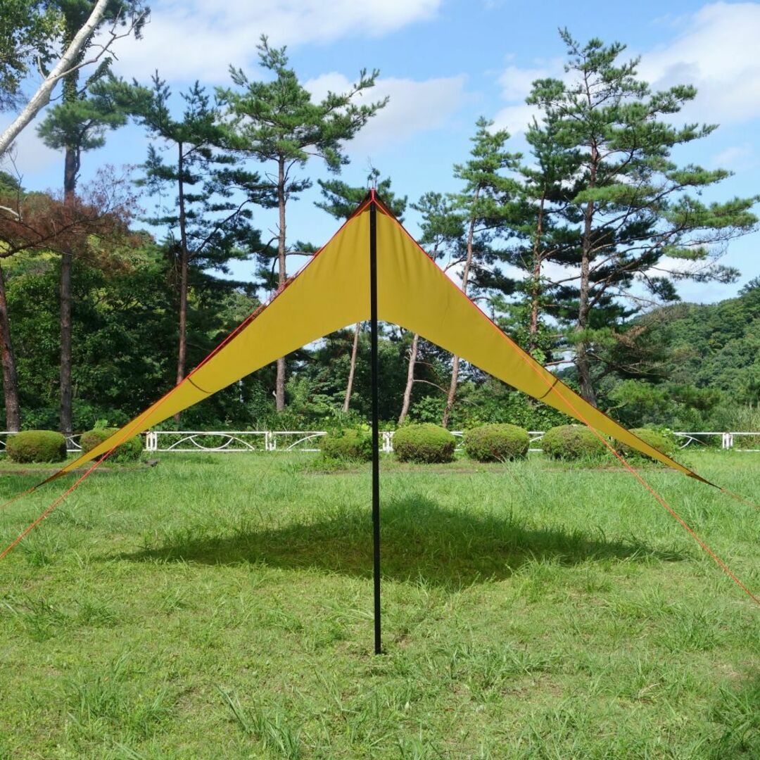 モステント MOSS TENTS PARAWING19 パラウイング19 ヴィンテージタープ USA製 デカタグ ポールセット キャンプ アウトドア