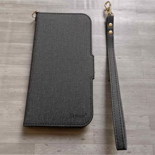 【iPhone 14 Pro Max 用】ケース　手帳型　カード収納　ブラック(iPhoneケース)