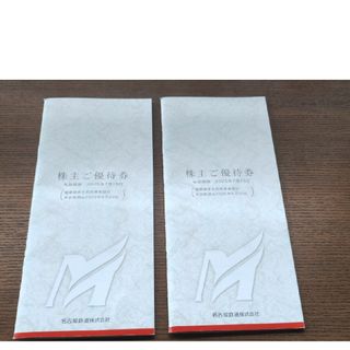 名鉄 名古屋鉄道 株主優待冊子x2冊(冊子のみ、切符なし)(その他)