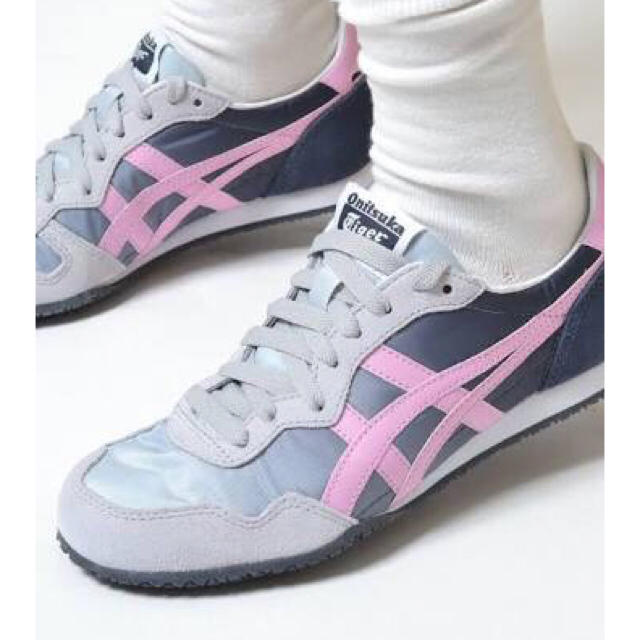 Onitsuka Tiger(オニツカタイガー)の新品☆オニツカタイガー セラーノ グレー×ピンク  レディースの靴/シューズ(スニーカー)の商品写真