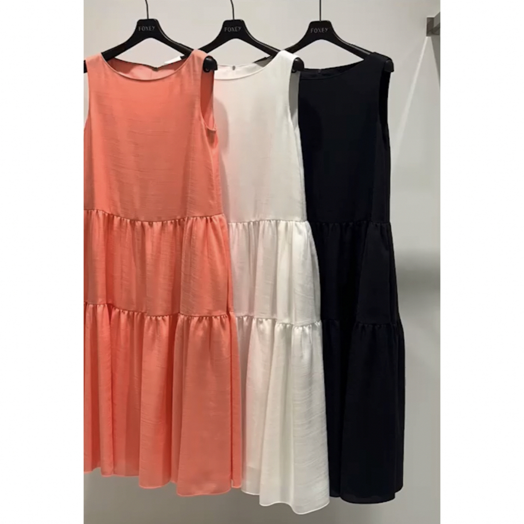 フォクシーFOXEY「Nantucket Dress」ミッドナイトブルー フォクシーFOXEY「Nantucket Dress」ミッドナイトブルー