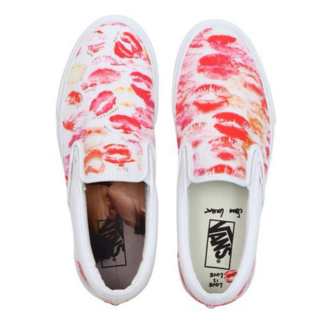HYSTERIC GLAMOUR - 27cm VANS💋キスマーク スリッポン sara HYSTERIC GLAMOUR - 27cm VANS💋キスマーク スリッポン sara