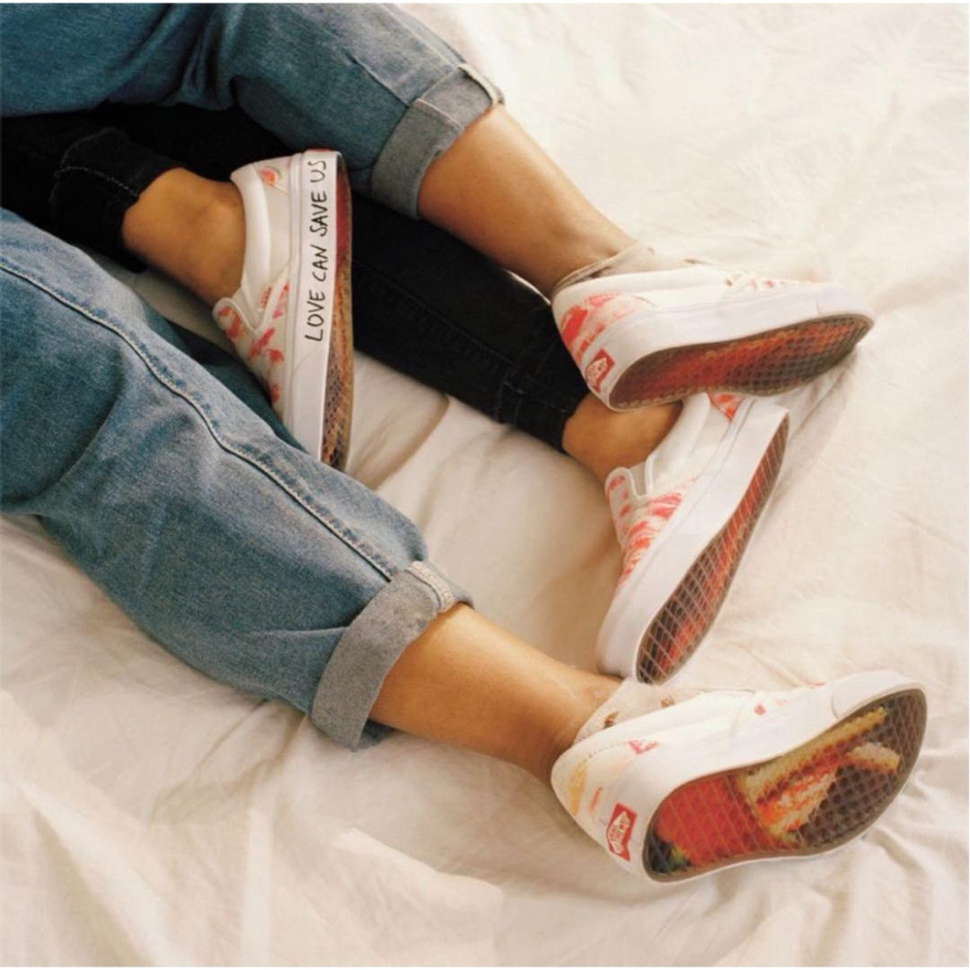 HYSTERIC GLAMOUR - 27cm VANS💋キスマーク スリッポン sara HYSTERIC GLAMOUR - 27cm VANS💋キスマーク スリッポン sara