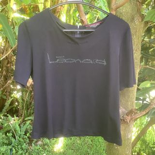 レオナール(LEONARD)のLeonard レオナール 濃紺 Tシャツ Lサイズ(カットソー(半袖/袖なし))