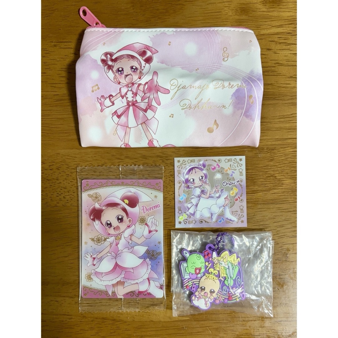おジャ魔女どれみ 4点セット エンタメ/ホビーのおもちゃ/ぬいぐるみ(キャラクターグッズ)の商品写真