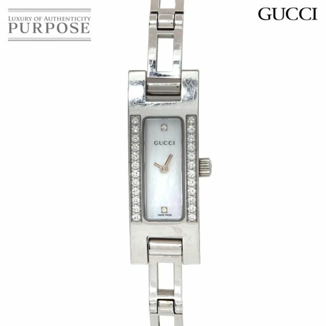 GUCCI - グッチ GUCCI レディース 腕時計 3900L 2Pダイヤ ダイヤ GUCCI - グッチ GUCCI レディース 腕時計 3900L 2Pダイヤ ダイヤ