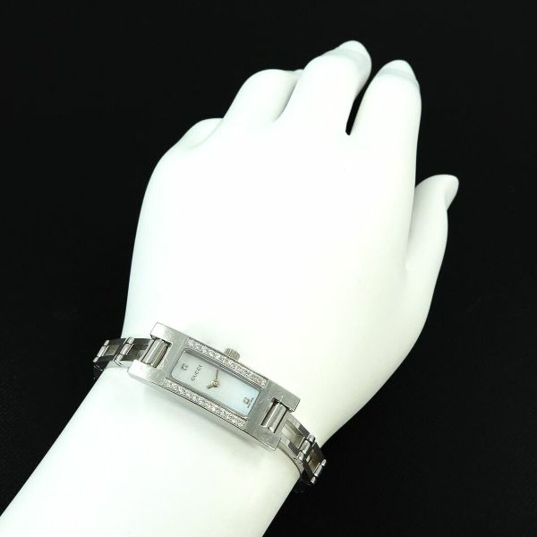 GUCCI - グッチ GUCCI レディース 腕時計 3900L 2Pダイヤ ダイヤ GUCCI - グッチ GUCCI レディース 腕時計 3900L 2Pダイヤ ダイヤ