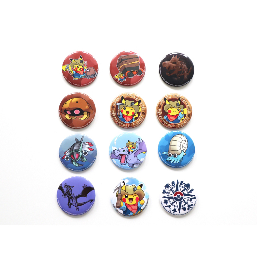 ポケモン 化石博物館 缶バッジコレクション 発掘ピカチュウ ポケモン 化石博物館 缶バッジコレクション 発掘ピカチュウ