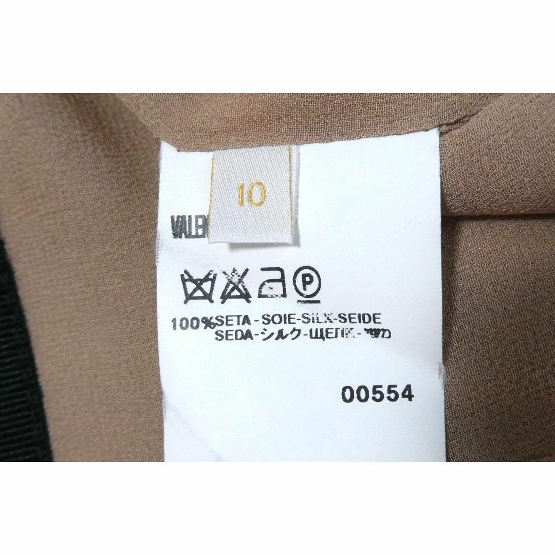 VALENTINO - 美品 VALENTINO シルク タック ロング タイト VALENTINO - 美品 VALENTINO シルク タック ロング タイト