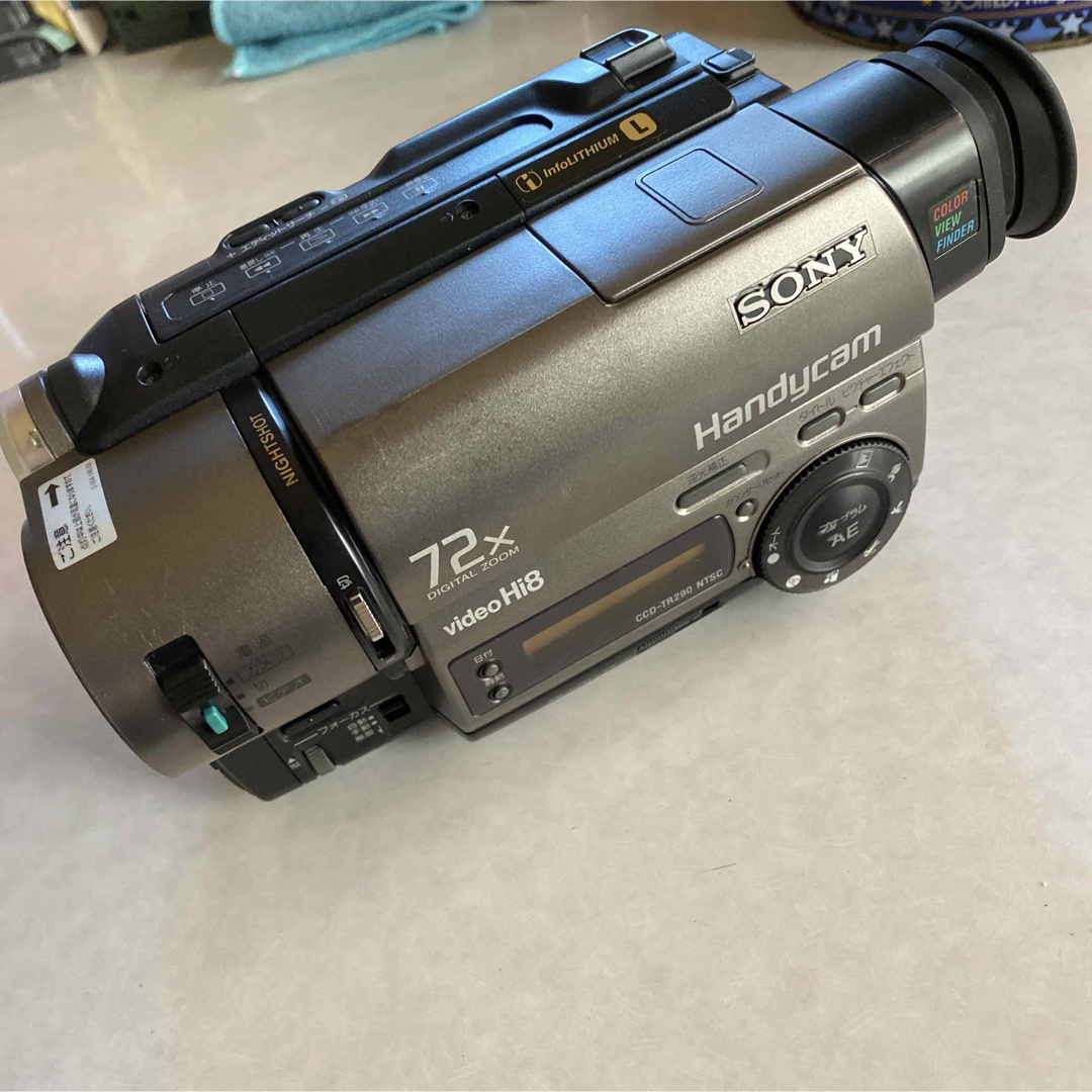 偉大な 動作OK】ナイトショットok SONY Handycam DCR-TRV70 - ビデオ ビデオカメラ