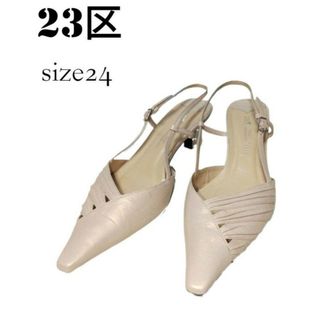 COACH ウェッジヒール オープントゥパンプス 羊革 茶 使用浅 美 COACH ウェッジヒール オープントゥパンプス 羊革 茶 使用浅 美