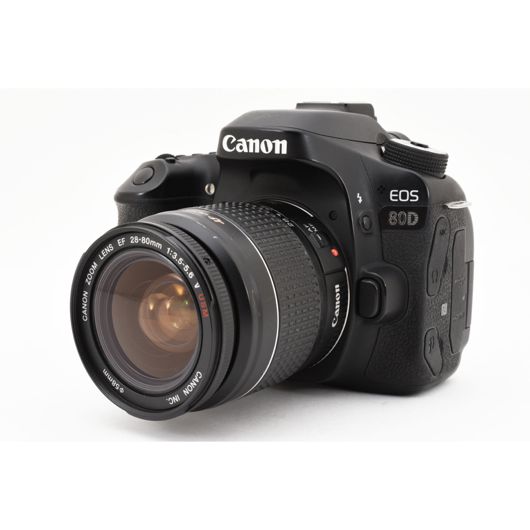 Wi-Fi搭載/長期保証付き/Canon EOS 80D標準レンズセット Wi-Fi搭載/長期保証付き/Canon EOS 80D標準レンズセット
