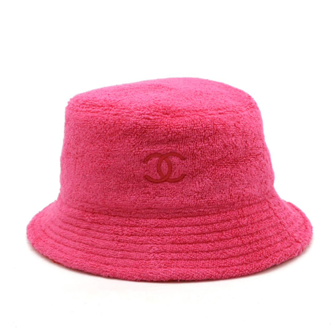 シャネル CHANEL 20P ココマーク キャスケット 帽子 ピンク シャネル CHANEL 20P ココマーク キャスケット 帽子 ピンク