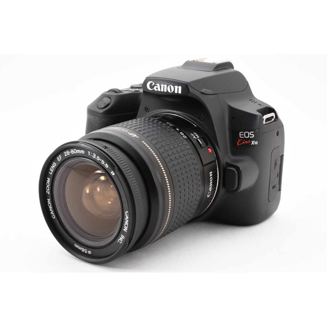 保証/CANON EOS Kiss X10標準レンズセット EF28-80mm 保証/CANON EOS Kiss X10標準レンズセット EF28-80mm