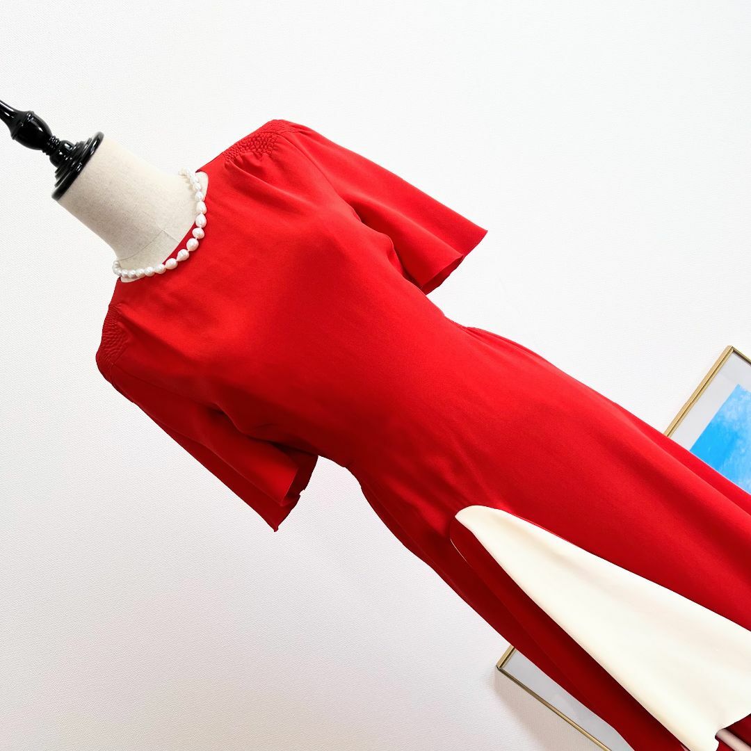 HERMES - ☆HERMES☆美品☆シルク100☆レイヤード☆ロング HERMES - ☆HERMES☆美品☆シルク100☆レイヤード☆ロング