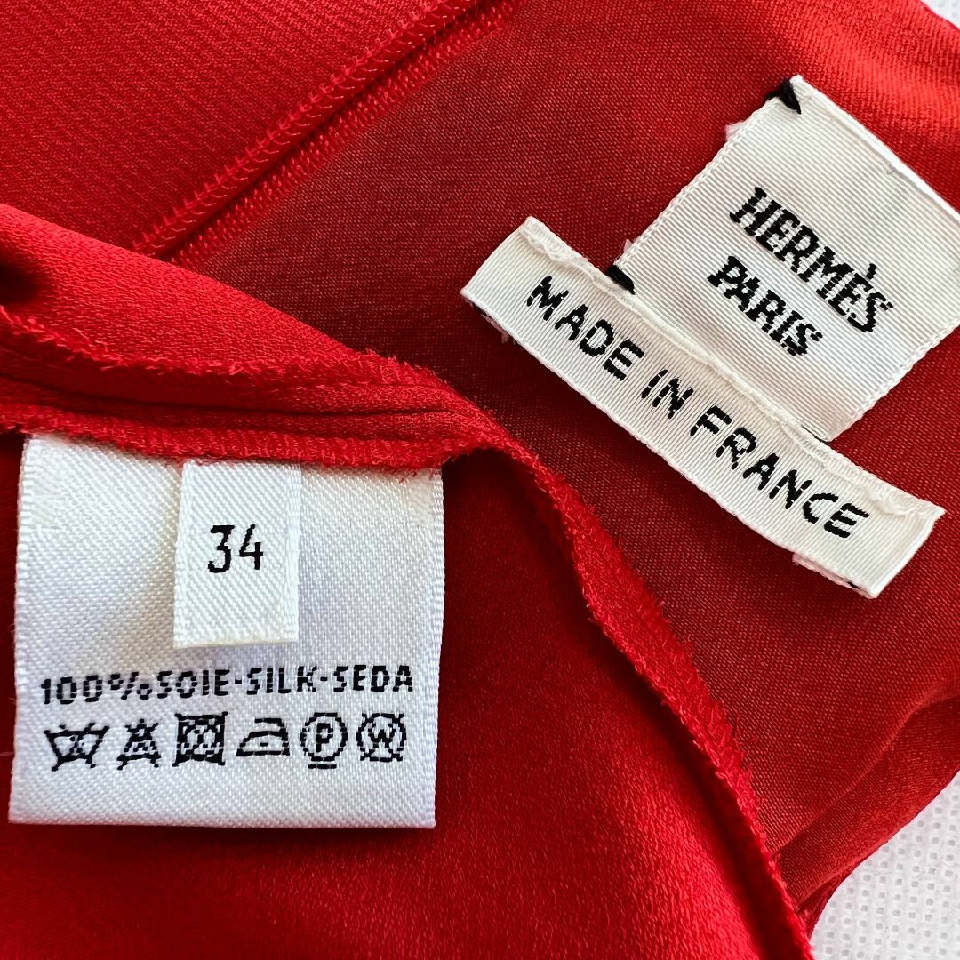 HERMES - ☆HERMES☆美品☆シルク100☆レイヤード☆ロング HERMES - ☆HERMES☆美品☆シルク100☆レイヤード☆ロング
