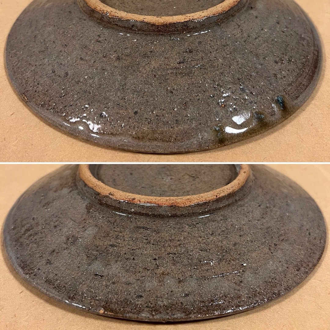 益子焼 人間国宝 島岡達三 象嵌飾皿 直径24cm 丸皿 陶器 陶芸 美術 益子焼 人間国宝 島岡達三 象嵌飾皿 直径24cm 丸皿 陶器 陶芸 美術
