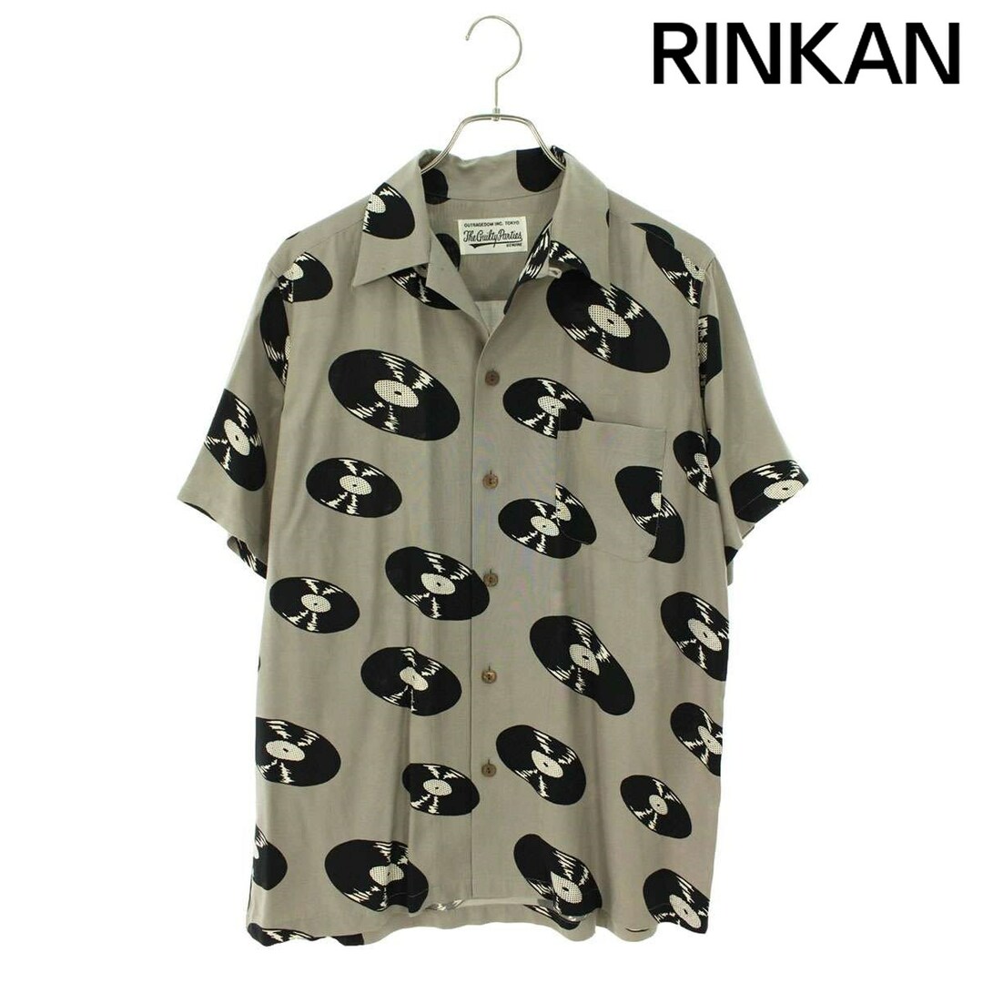 ワコマリア HAWAIIAN SHIRTS S/S レコード総柄ハワイアン半袖 ワコマリア HAWAIIAN SHIRTS S/S レコード総柄ハワイアン半袖