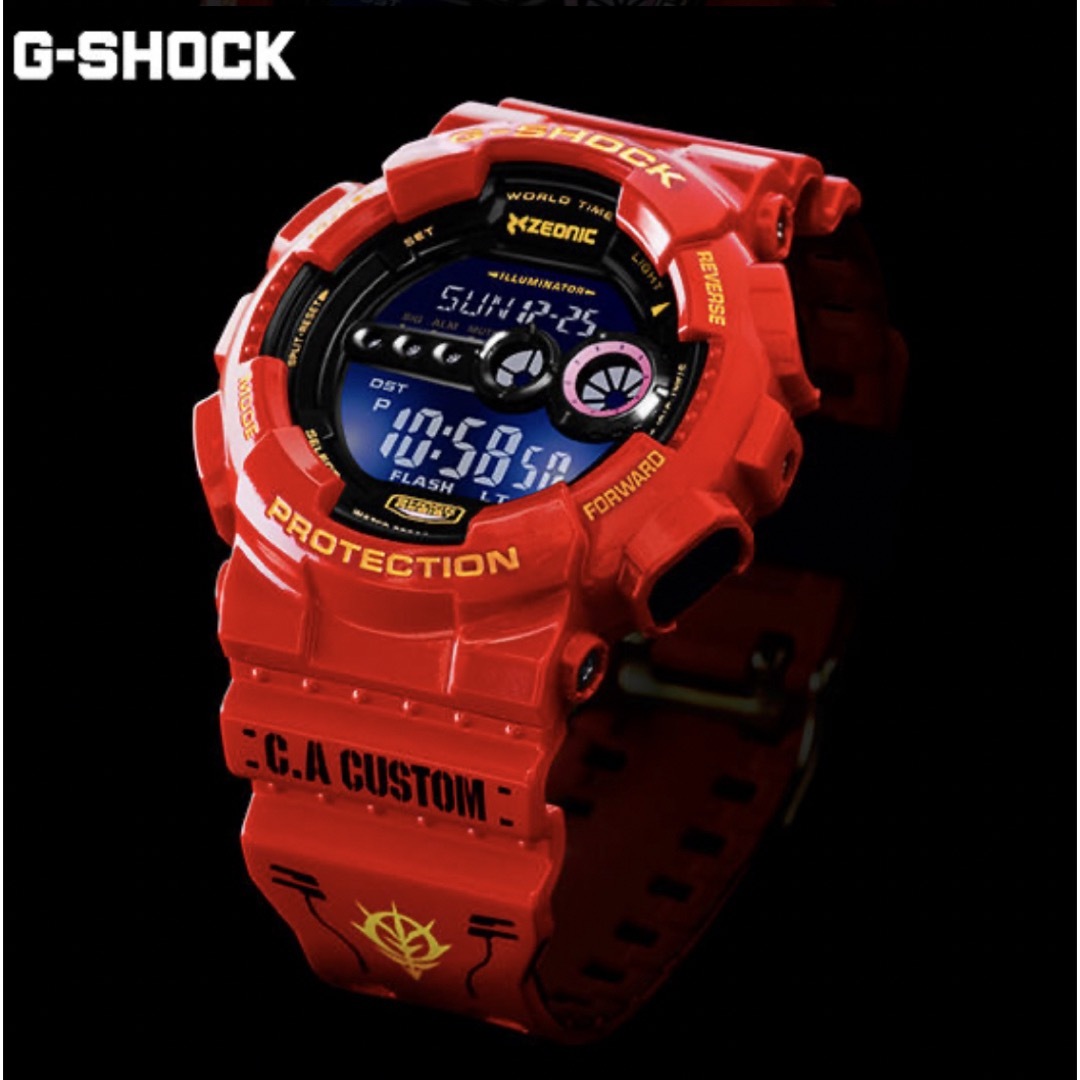 G-SHOCK - 機動戦士ガンダム35周年記念シャア専用G-Shock新品未 G-SHOCK - 機動戦士ガンダム35周年記念シャア専用G-Shock新品未