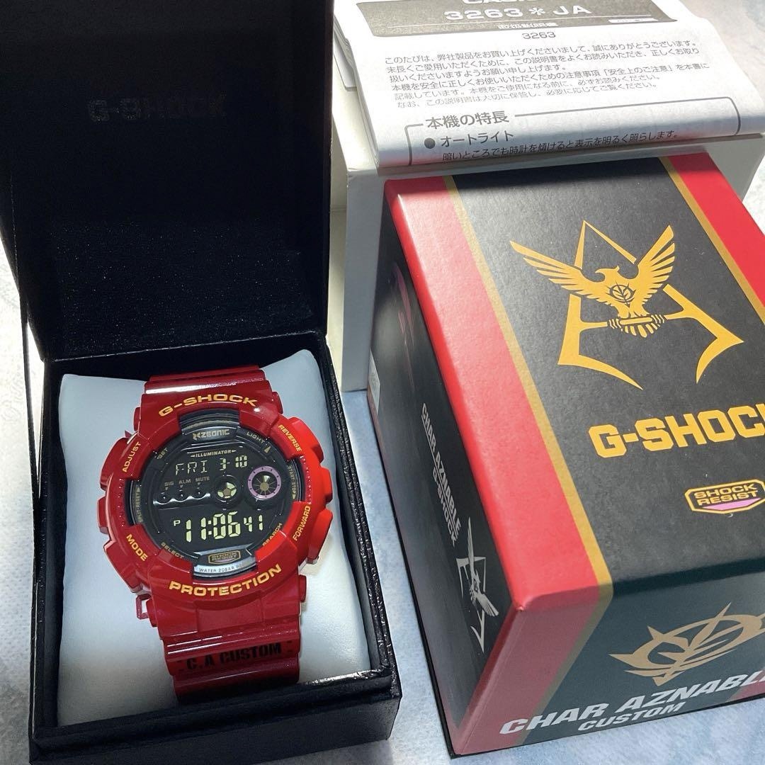 G-SHOCK - 機動戦士ガンダム35周年記念シャア専用G-Shock新品未 G-SHOCK - 機動戦士ガンダム35周年記念シャア専用G-Shock新品未