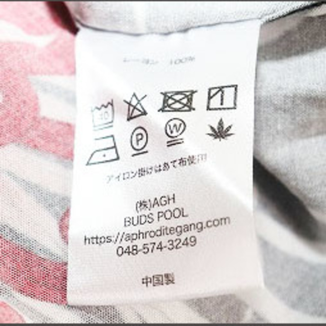 other - GAKKIN × BUDSPOOL 日章菊 L ハワイアン シャツ グレー other - GAKKIN × BUDSPOOL 日章菊 L ハワイアン シャツ グレー